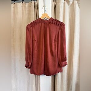 ModCloth Silky Blouse- Small